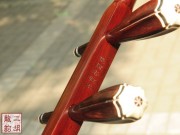 【已售】珍品整筒老紅木二胡-映日荷花-3215