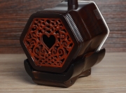 【已售】龍韻藏品老紅木二胡 編號(hào)：12077 蘭花花